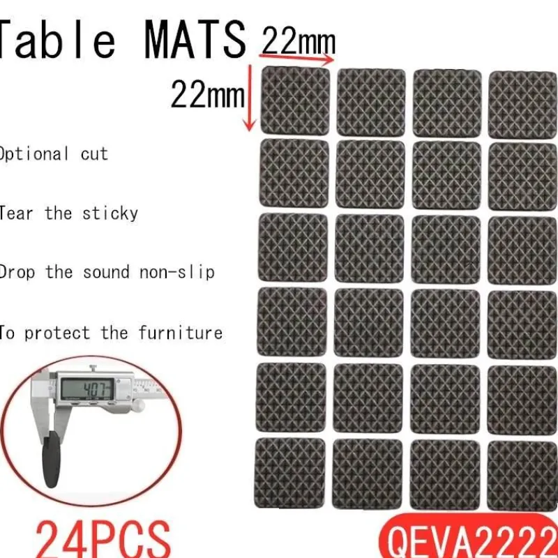 Comfort u0026 Style Gadgets Für Zuhause-Rutschfeste, selbstklebende Stuhlfußpolster – Schutz aller Oberflächen