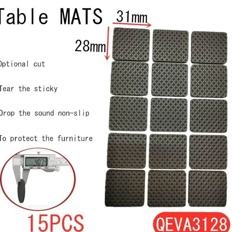 Comfort u0026 Style Gadgets Für Zuhause-Rutschfeste, selbstklebende Stuhlfußpolster – Schutz aller Oberflächen