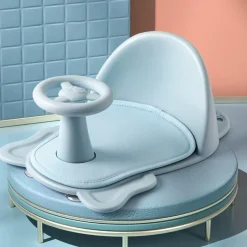 Kinder Aqua Essence Kinderwagen & Zubehör|Babyspielzeug-Rutschfester Baby-Badesitz – Moderner Sicherheitssitz für Neugeborene