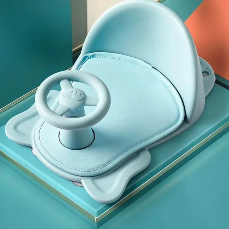 Kinder Aqua Essence Kinderwagen & Zubehör|Babyspielzeug-Rutschfester Baby-Badesitz – Moderner Sicherheitssitz für Neugeborene