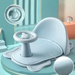 Kinder Aqua Essence Kinderwagen & Zubehör|Babyspielzeug-Rutschfester Baby-Badesitz – Moderner Sicherheitssitz für Neugeborene
