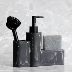 Serene Splash Badezimmer-Saksia Soap Dispenser - Elegant Bathroom Accessory