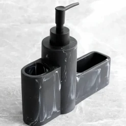 Serene Splash Badezimmer-Saksia Soap Dispenser - Elegant Bathroom Accessory