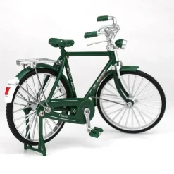 The Decor Haven Babyspielzeug-Sammlerstück Mini Fahrradmodell aus Metall - Vintage Fahrradspielzeug