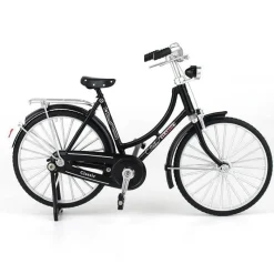 The Decor Haven Babyspielzeug-Sammlerstück Mini Fahrradmodell aus Metall - Vintage Fahrradspielzeug