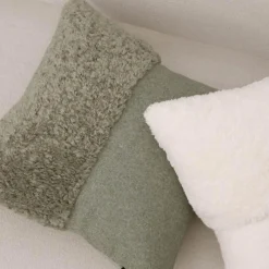 Cozy Cushions Bettzeug-Samt-Kissenbezug - Akzentkissen in reiner Farbe