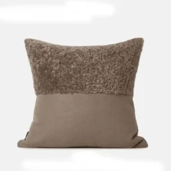 Cozy Cushions Bettzeug-Samt-Kissenbezug - Akzentkissen in reiner Farbe