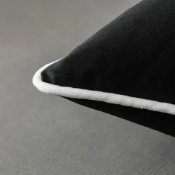 Pillow Haven Bettzeug-Samt-Kissenbezug-Set – Moderne nordische 50x50 Kissenbezüge