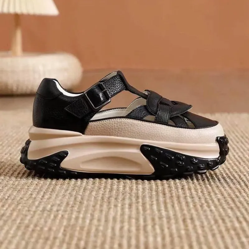 Damen Wilderness Haven Damenschuhe-Sandalen mit dicker Sohle – bequemes Freizeitschuhwerk für den ganzen Tag