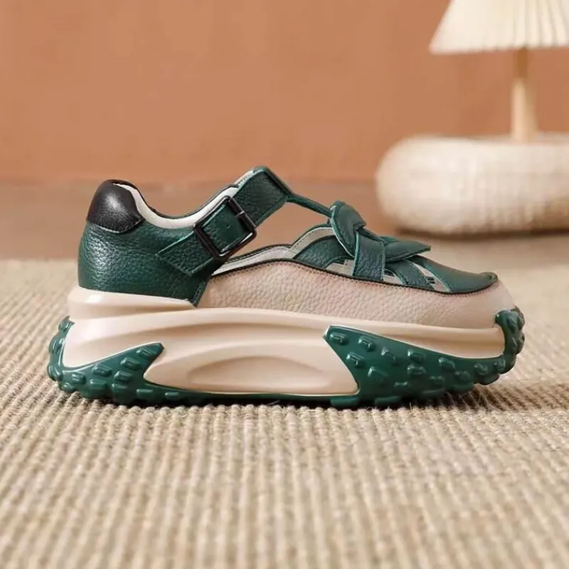 Damen Wilderness Haven Damenschuhe-Sandalen mit dicker Sohle – bequemes Freizeitschuhwerk für den ganzen Tag