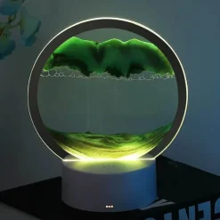 Bright Accents Beleuchtung-Sandmalerei-Tischlampe – Künstlerische dekorative Beleuchtung