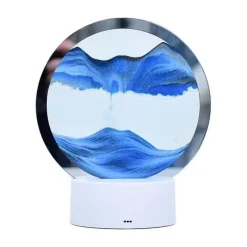 Bright Accents Beleuchtung-Sandmalerei-Tischlampe – Künstlerische dekorative Beleuchtung