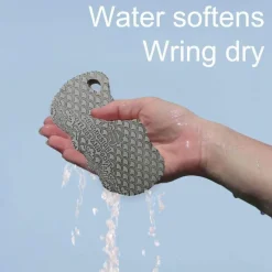 The Blissful Bath Badezimmer-Sanfter Peeling-Duschschwamm – Weicher Körperschrubber