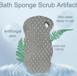 The Blissful Bath Badezimmer-Sanfter Peeling-Duschschwamm – Weicher Körperschrubber