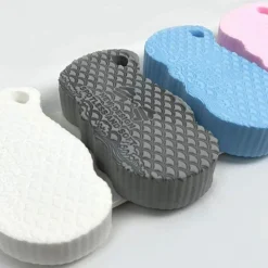 The Blissful Bath Badezimmer-Sanfter Peeling-Duschschwamm – Weicher Körperschrubber