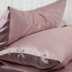 The Lounge Loft Bettzeug|Möbel-Satin-Kissenbezug – luxuriös weicher Schlaf-Essential