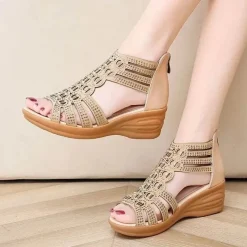 Damen Wilderness Haven Damenschuhe-Schicke City Walk-Sandalen für Damen – Fashion Forward Footwear