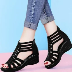 Damen Wilderness Haven Damenschuhe-Schicke City Walk-Sandalen für Damen – Fashion Forward Footwear