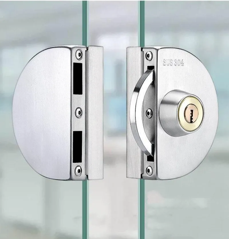 Comfort u0026 Style Gadgets Für Zuhause-Schiebetürschloss aus Edelstahl - Sicherheitsglastürschloss