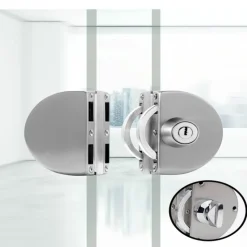 Comfort u0026 Style Gadgets Für Zuhause-Schiebetürschloss aus Edelstahl - Sicherheitsglastürschloss