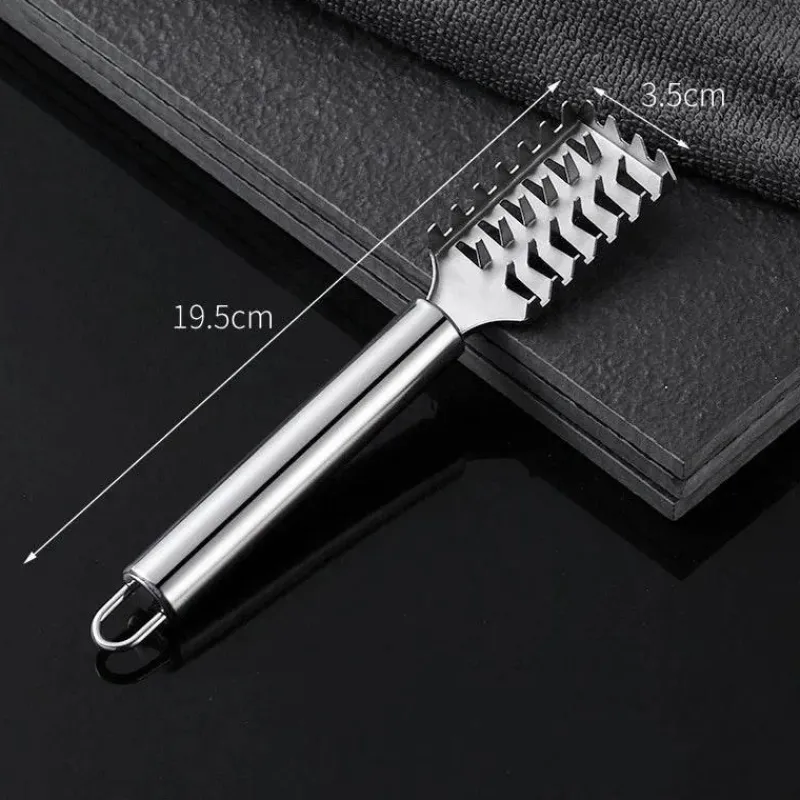 Tom Küche & Esszimmer-Schäler aus Edelstahl – Multifunktionales Küchengerät mit leicht zu reinigendem Design