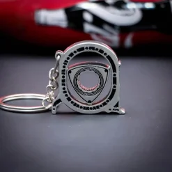 The Outdoor Vault Heimwerkzeuge|Outdoor & Garten-Schlüsselanhänger mit Rotor aus der Luftfahrt – rotierendes Flugzeugzubehör aus Metall