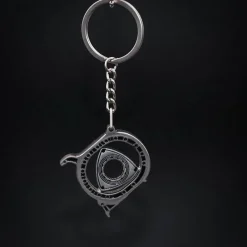 The Outdoor Vault Heimwerkzeuge|Outdoor & Garten-Schlüsselanhänger mit Rotor aus der Luftfahrt – rotierendes Flugzeugzubehör aus Metall