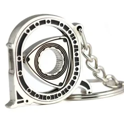 The Outdoor Vault Heimwerkzeuge|Outdoor & Garten-Schlüsselanhänger mit Rotor aus der Luftfahrt – rotierendes Flugzeugzubehör aus Metall