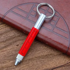 The Outdoor Vault Outdoor-Artikel|Heimwerkzeuge-Schlüsselanhänger-Schraubendreherstift – Multifunktionswerkzeug mit Touchscreen-kompatiblen Funktionen