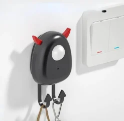 Comfort u0026 Style Gadgets Für Zuhause-Schlüsselhaken mit Cartoon-Elfenmotiv und Spracherinnerung – Festliche Weihnachtsdekoration