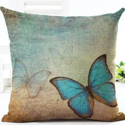 Plush Perch Bettzeug-Schmetterling Dekokissen - New Home Sitzkissen