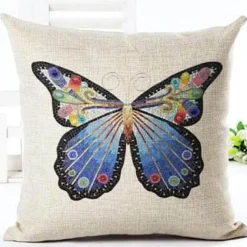Plush Perch Bettzeug-Schmetterling Dekokissen - New Home Sitzkissen