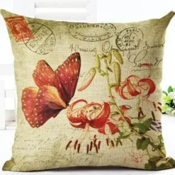 Plush Perch Bettzeug-Schmetterling Dekokissen - New Home Sitzkissen