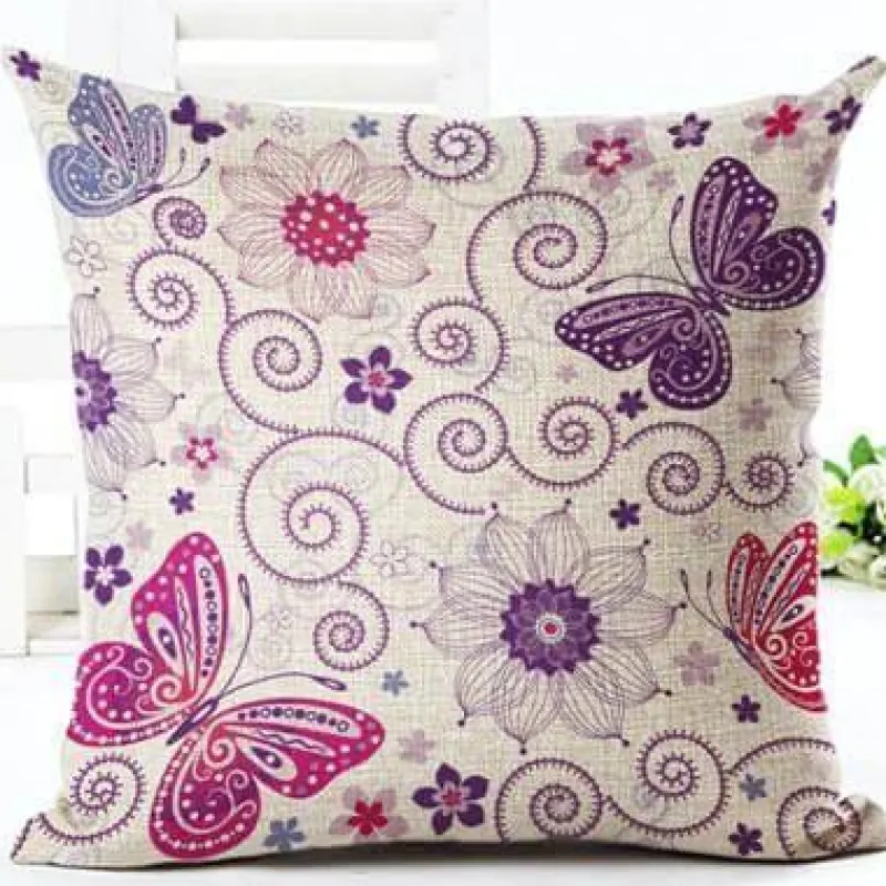 Plush Perch Bettzeug-Schmetterling Dekokissen - New Home Sitzkissen