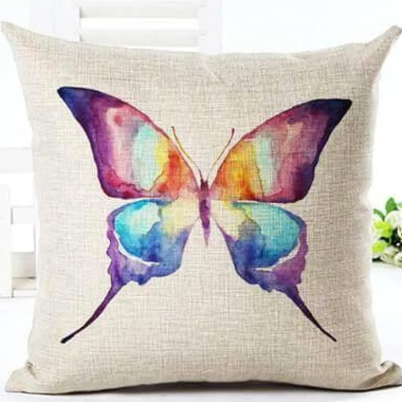 Plush Perch Bettzeug-Schmetterling Dekokissen - New Home Sitzkissen