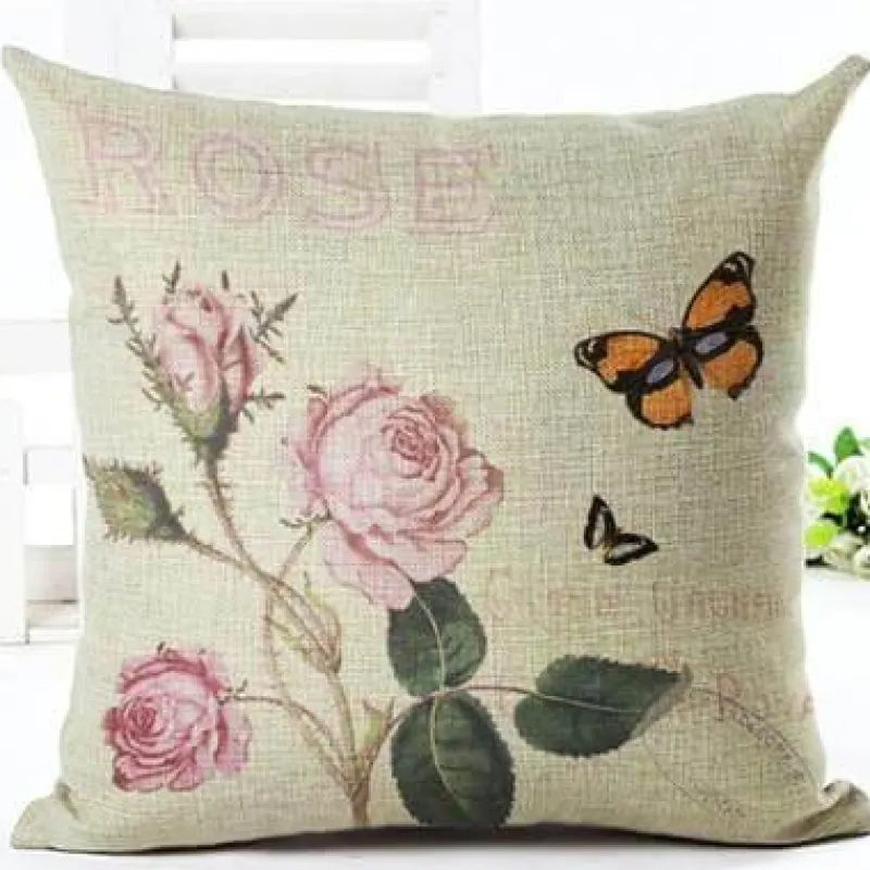 Plush Perch Bettzeug-Schmetterling Dekokissen - New Home Sitzkissen