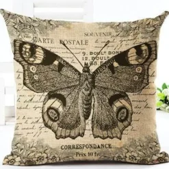 Plush Perch Bettzeug-Schmetterling Dekokissen - New Home Sitzkissen