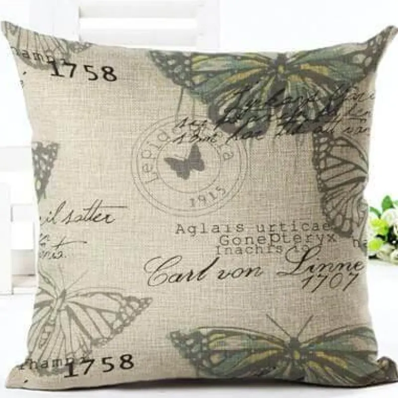 Plush Perch Bettzeug-Schmetterling Dekokissen - New Home Sitzkissen