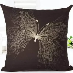 Plush Perch Bettzeug-Schmetterling Dekokissen - New Home Sitzkissen