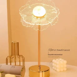 Glow u0026 Shade Beleuchtung-Schmetterlingsblumen-Tischlampe – dekorative Akzentbeleuchtung