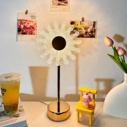 Glow u0026 Shade Beleuchtung-Schmetterlingsblumen-Tischlampe – dekorative Akzentbeleuchtung