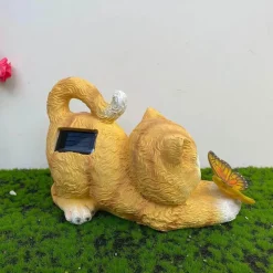 The Decor Haven Outdoor & Garten|Beleuchtung-Schmetterlingsharzlampe – Einzigartige dekorative Beleuchtung für Zuhause