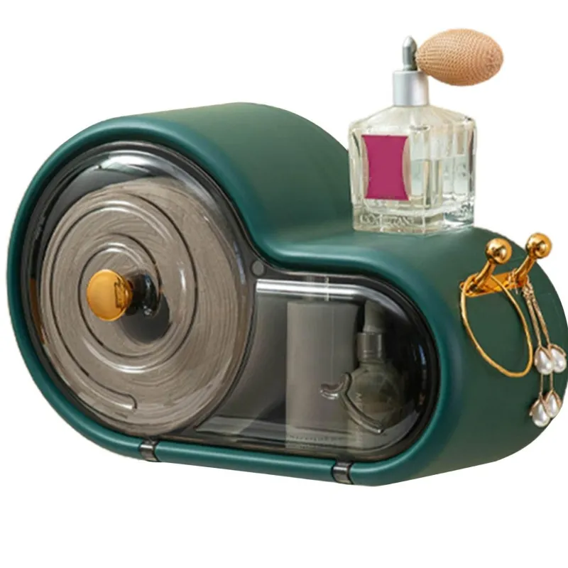 The Blissful Bath Badezimmer-Schnecken-Toilettenpapier-Aufbewahrungsbox - Niedlicher Badezimmer-Organizer