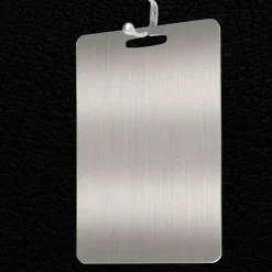 Tom Küche & Esszimmer-Schneidebrett aus Edelstahl – robuster Hackklotz für Obst, Gemüse und Fleisch