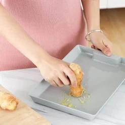 Deco Küche & Esszimmer-Schneidebrett mit Schublade – Küchen-Organizer und Aufbewahrungslösung