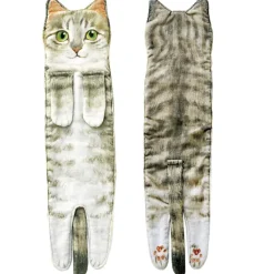 Tranquil Waters Badezimmer-Schnelltrocknende, weiche Katzenhandtücher – saugfähige Handtücher für Haustiere