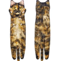 Tranquil Waters Badezimmer-Schnelltrocknende, weiche Katzenhandtücher – saugfähige Handtücher für Haustiere