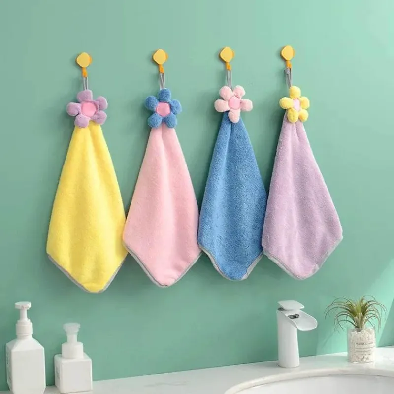 Tom Küche & Esszimmer-Schnelltrocknendes Handtuch aus Korallenfleece – weich, saugfähig und ideal für den täglichen Gebrauch