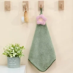 Tom Küche & Esszimmer-Schnelltrocknendes Handtuch aus Korallenfleece – weich, saugfähig und ideal für den täglichen Gebrauch