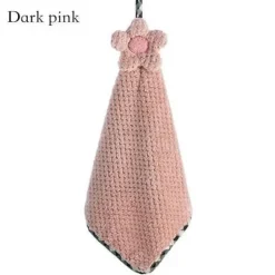 Tom Küche & Esszimmer-Schnelltrocknendes Küchentuch aus Korallenfleece mit Sonnenblumen-Design – sehr saugfähig und weich